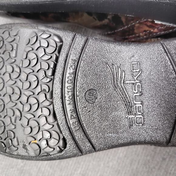 Dansko XP 20 Professional Shoes Clogs Women's SZ 6.5 -7 EU 37 Watercolor Glossy - Picture 8 of 8